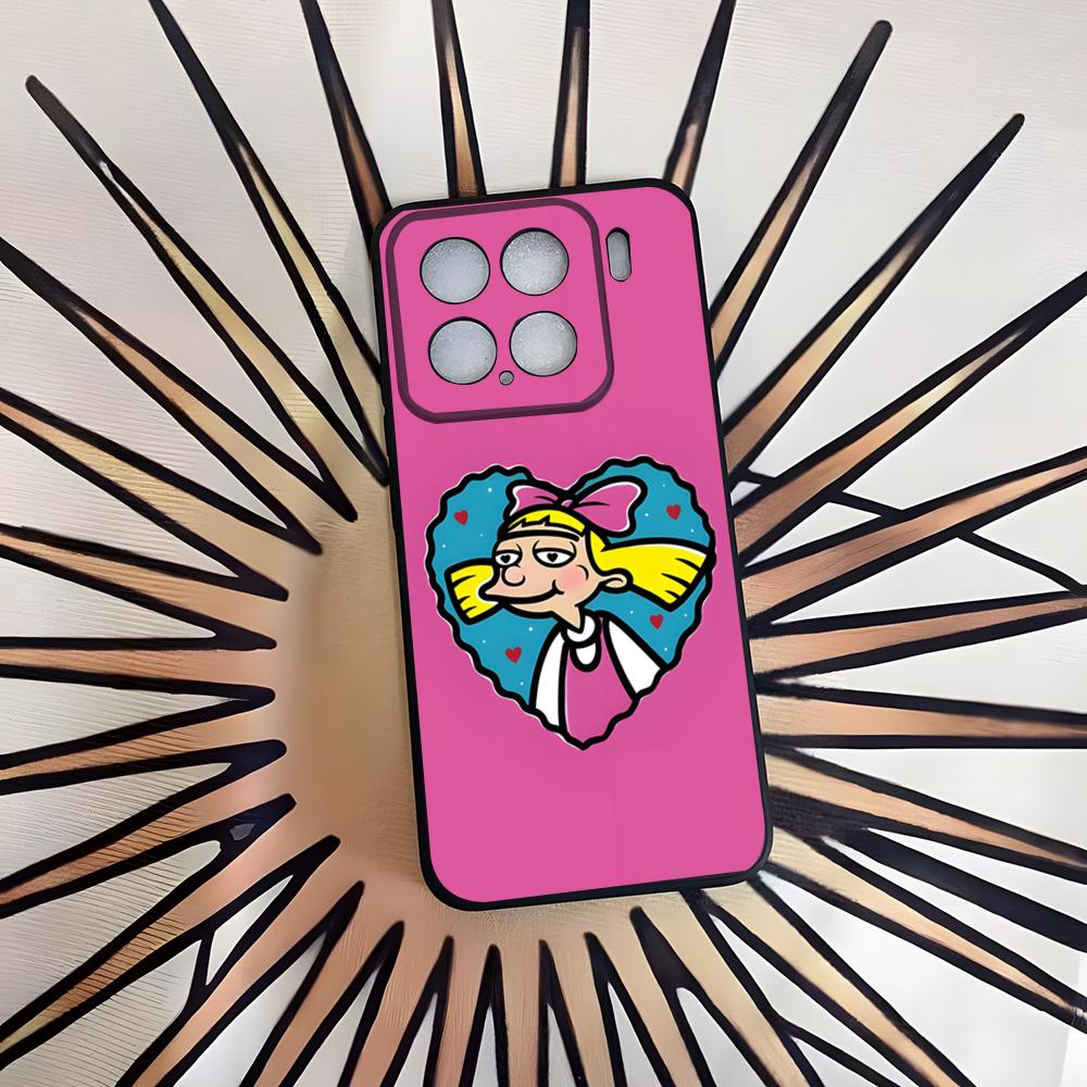Чехол для телефона Hey Arnold Helga Bonito для Xiaomi 14 13 12 11T Lite Ultra Redmi Note13 12 Pro 5g Poco F4 F5 X5 Pro 5g