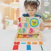 Multifunctional Children's Math Learning Toolbox with Educational Building Blocks for Preschool and Early Education.