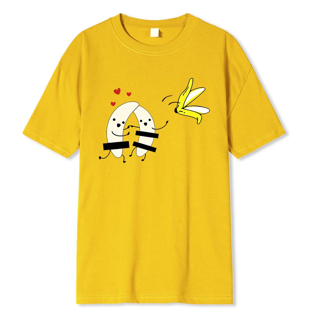 Мужское пальто Banana Disrobe с забавным принтом, летняя футболка с юмористическим юмором и шуткой, хипстерская футболка, повседневные футболки из хлопка, уличная одежда