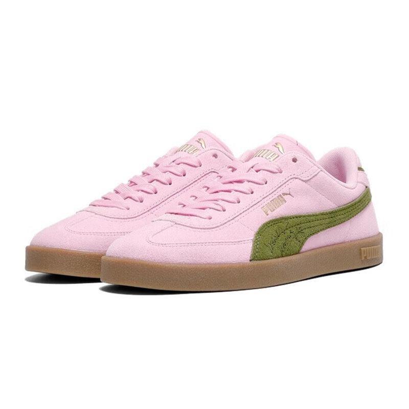 PUMA Club 2 Unisex Low top Comfort Retro Trainers Pink 400717-31