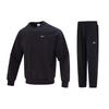 Комплект из толстовки с круглым вырезом и длинных брюк, мужская толстовка и брюки, черный цвет DX0812-010+FB7498-010