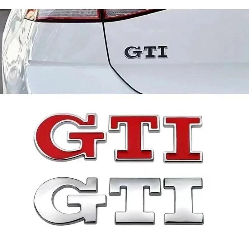 1 шт. 3D металлический значок GTI, наклейки на задний багажник автомобиля для Golf GTI mk2 mk3 mk4 mk5 mk6 mk7 mk8, автомобильные аксессуары Polo