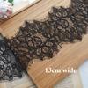300 см Кружевная ткань с ресницами, бахромчатый край, материал для DIY, свадебная вышивка, материал для ручного шитья, кружево ручной работы