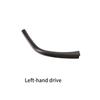 Real Carbon Fiber Car Gear Shift Panel Side L Shape Strips Trim Interior For BMW