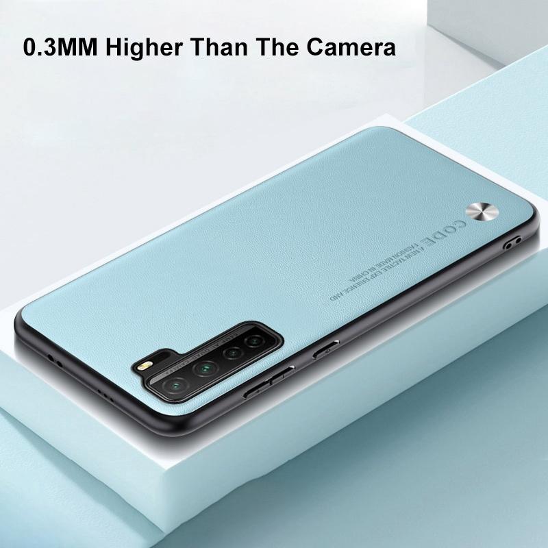 Роскошный чехол из искусственной ПУ кожи для Huawei Nova 7 Pro 7 SE 7i P40 Lite 5G Задняя крышка Матовая силиконовая защита Чехол для телефона для Honor 30S
