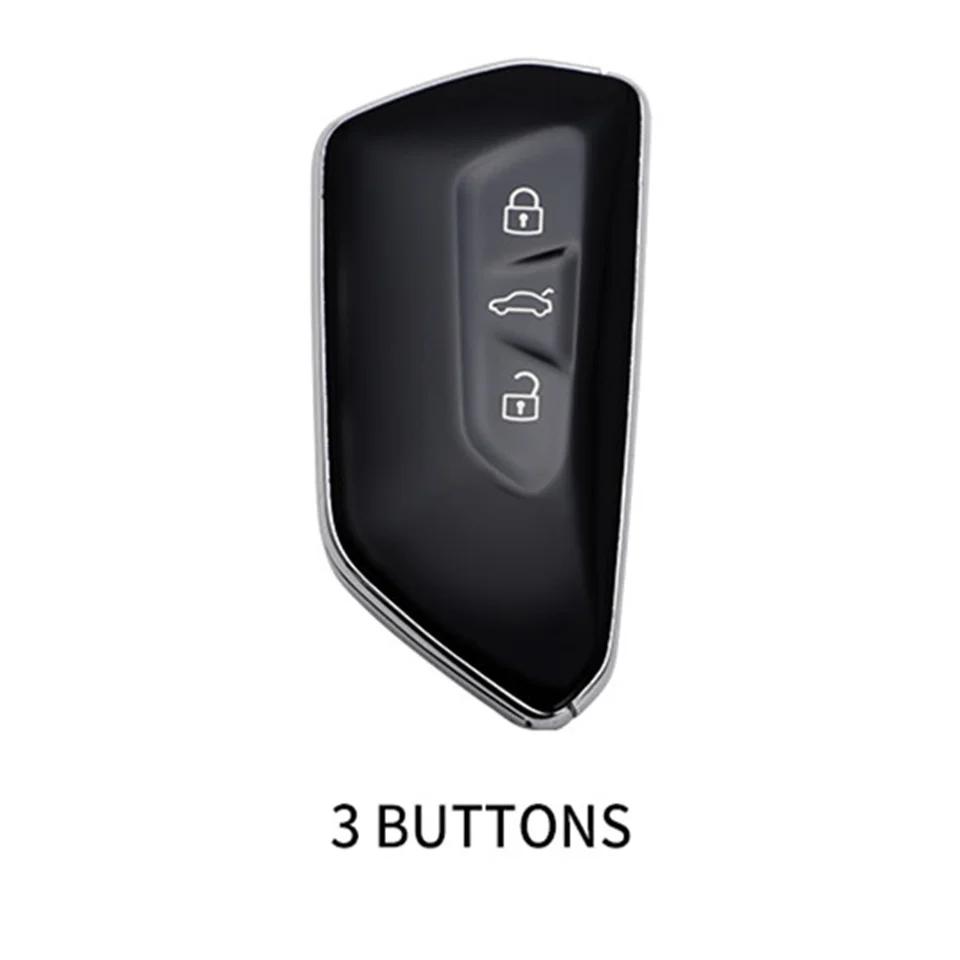 Чехол для автомобильного ключа для VW Volkswagen/Golf 8 MK8 ID.3 ID.4 /Cupra/Skoda/Octavia A8/SEAT/Leon MK4 2020 2021/Formentor/Tarraco