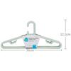 Coat Hangers, Non-Slip Clothes Hangers 50cm, Garment Rack Drying Rack Clothes Support Greenn, Pack of 5
