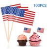 World Flag Toothpick Box of 100 Toothpicks Country Flags Cake Toothpicks Cupcake Decoration Cocktail Sticks Party Kitchen