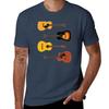 Different Acoustic Guitar Pack T-Shirt Active Wear Sports T-Shirt for Unisex