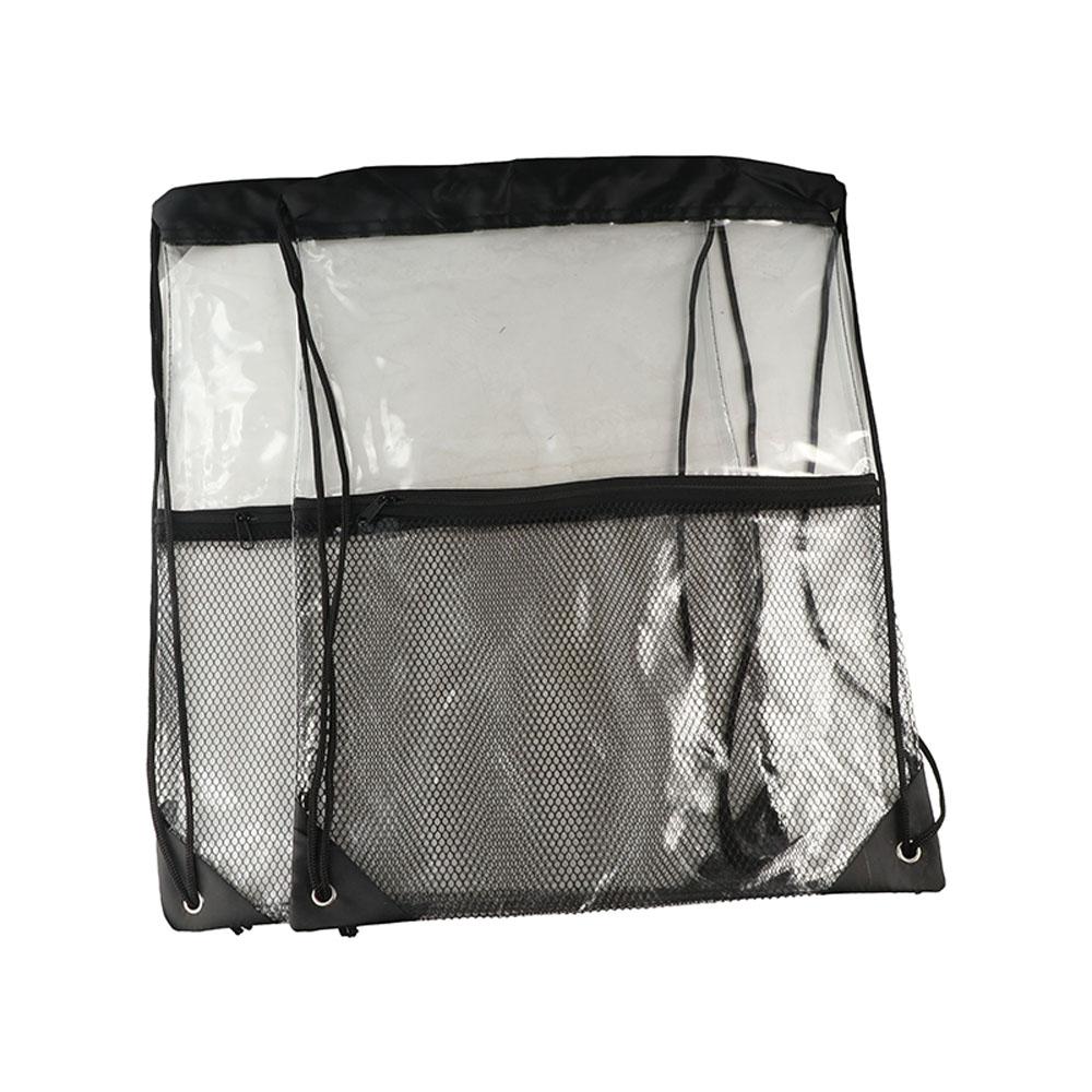 Foldable Drawstring Backpack Large Capacity Jelly Bag Casual PVC Transparent Bag Sports