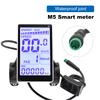 Electric Bike LCD Display Screen 24-48V E Scooter M5 Panel Electric Bike LCD Display Meter for Mountain Electric Bike Parts