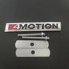 3D Metal 4 MOTION Logo Front Grille Badge Emblem Decals for VW Golf Tiguan Touareg Passat Polo Jetta Car Stickers Chrome zf3