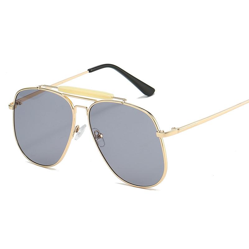 Солнцезащитные очки формы «авиатор» мужские в винтажном стиле, защита UV400, солнцезащитные очки женские для вождения и рыбалки