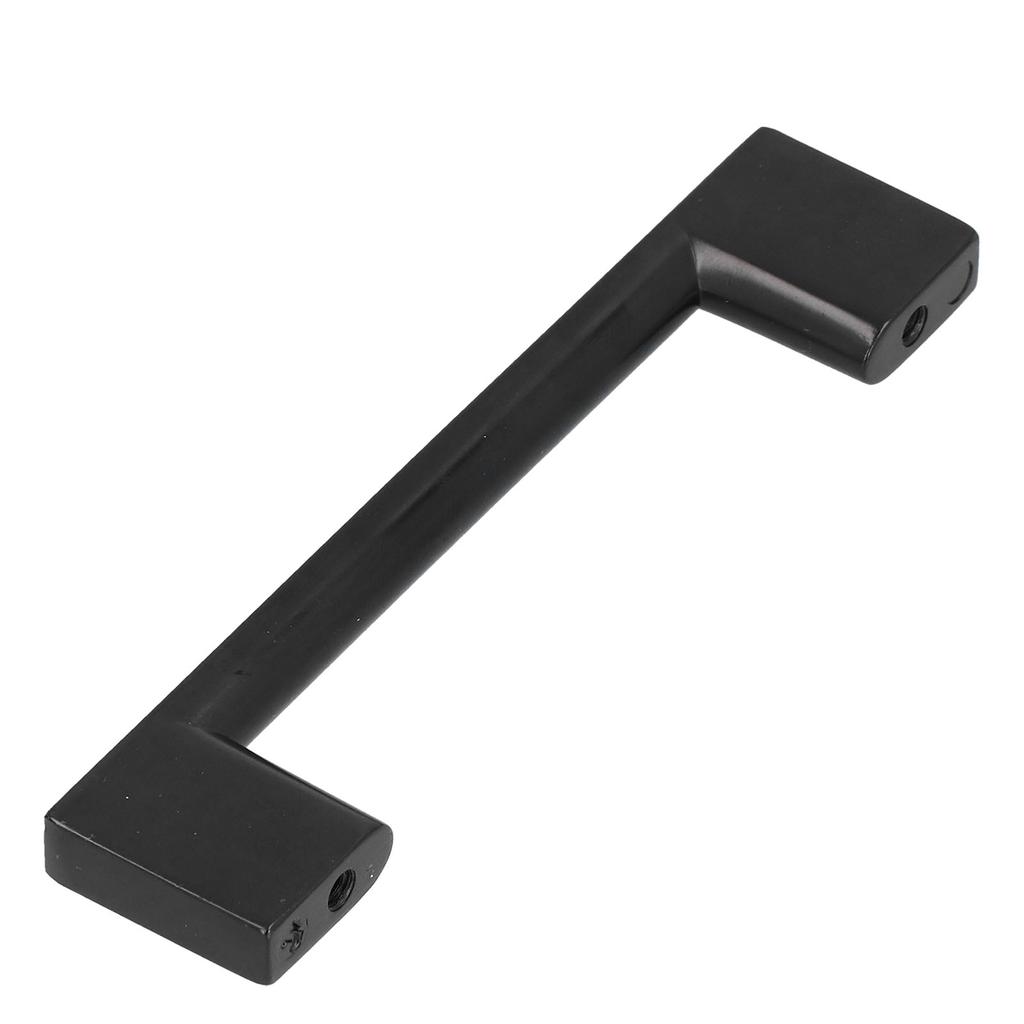 Black Door Handle Zinc Alloy Hardware Pull for Cabinet Door Wardrobe Furniture Home126mm