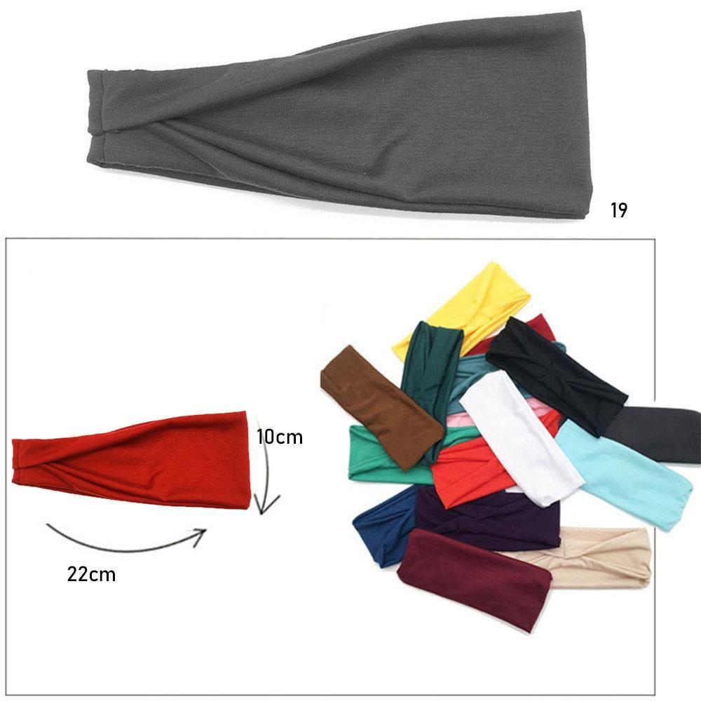 Аксессуары Абсорбирующая спортивная повязка от пота для головы Йога Повязки для волос Велосипедная повязка на голову Повязка на голову для спортсмена
