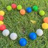 20Pcs Golf Balls Vibrant Color High Rebound Strong Stability Lightweight Long Lasting Indoor Outdoor Practice Golf Balls
