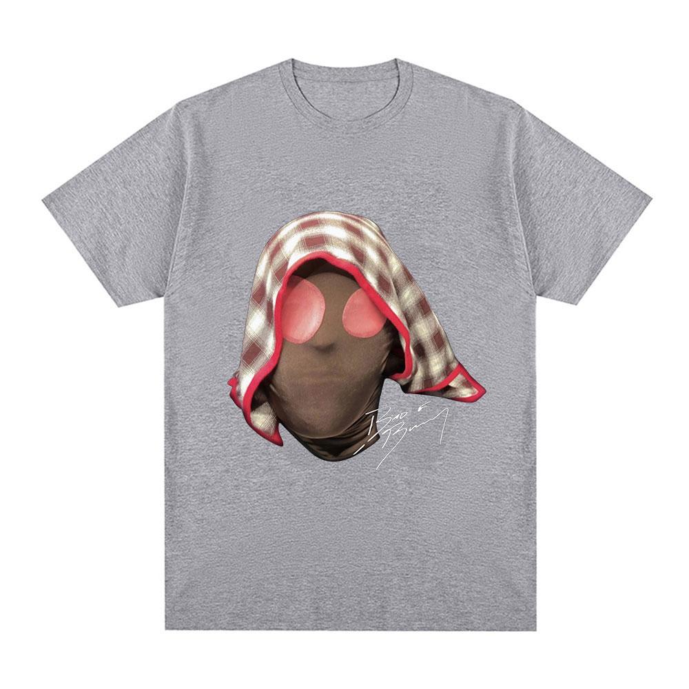 Rapper Bad Bunny Nadie Sabe Lo Que Va A Pasar Mañana Album Graphic T Shirt Unisex Women Cotton Short Sleeve Oversized Tshirts Tops