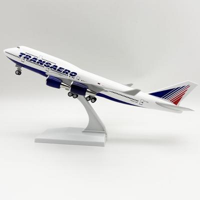 Коллекционный самолет 30 см Авиалинии России B747 Самолет Модель 1/124 Масштаб Литой Смола Модель самолета для Подарок Авиационному Энтузиасту