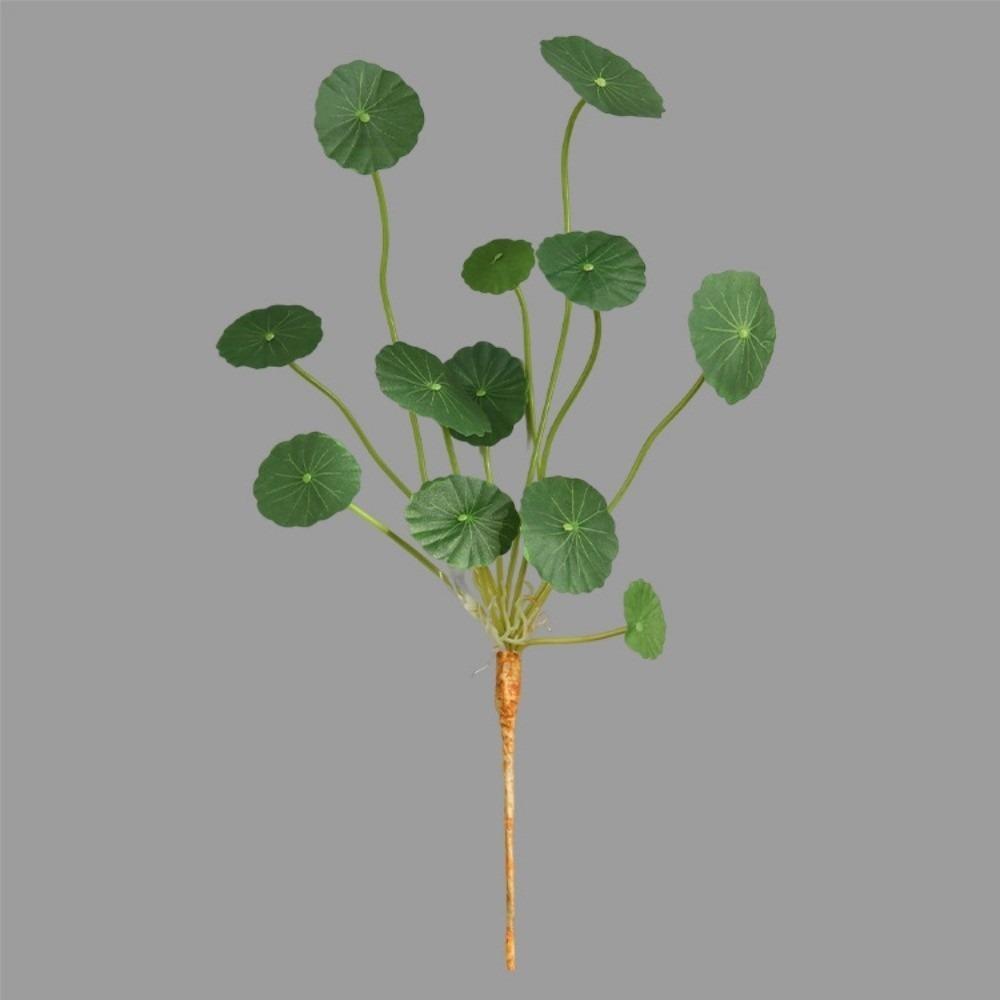 Floral Artificial Faux Plants Decorative Fake Lotus Leaves Living Room Ornaments
