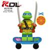 KDL831 KDL817 Teenage Mutant Ninja Turtles Minifigure Building Block Toy Set