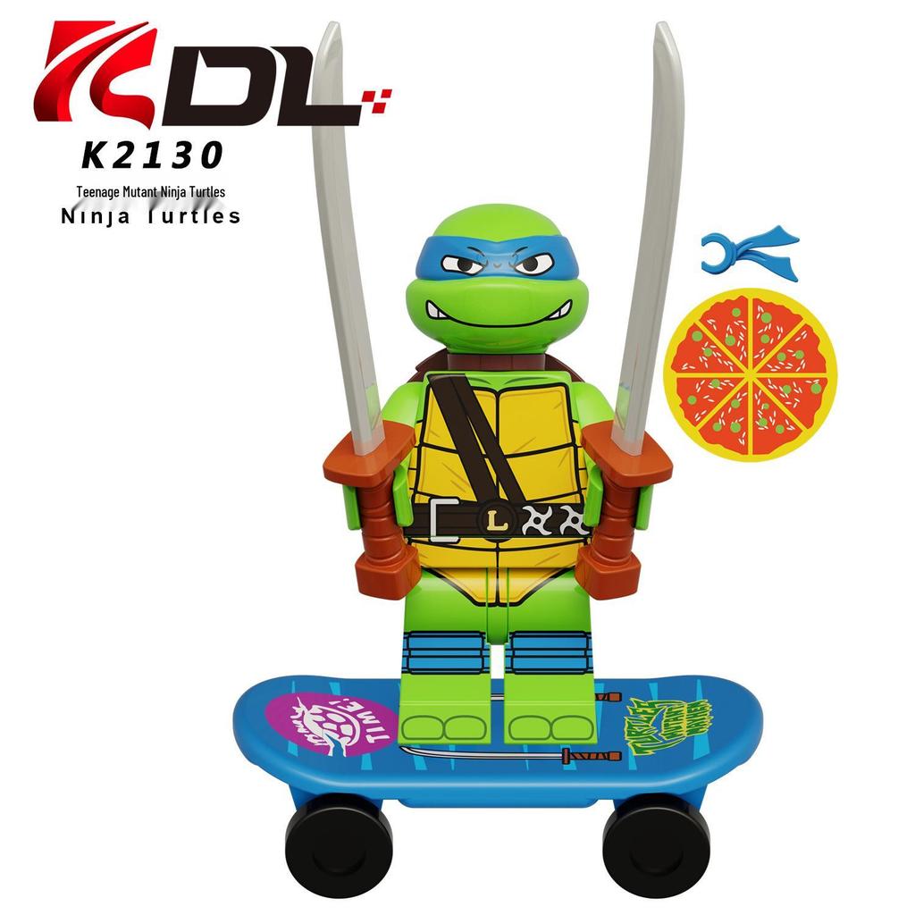 KDL831 KDL817 Teenage Mutant Ninja Turtles Minifigure Building Block Toy Set