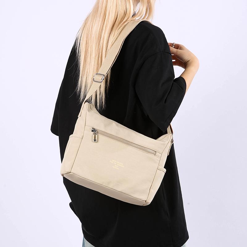 Женская наплечная сумка Легкая нейлоновая сумка Сумка кроссбоди для мамы