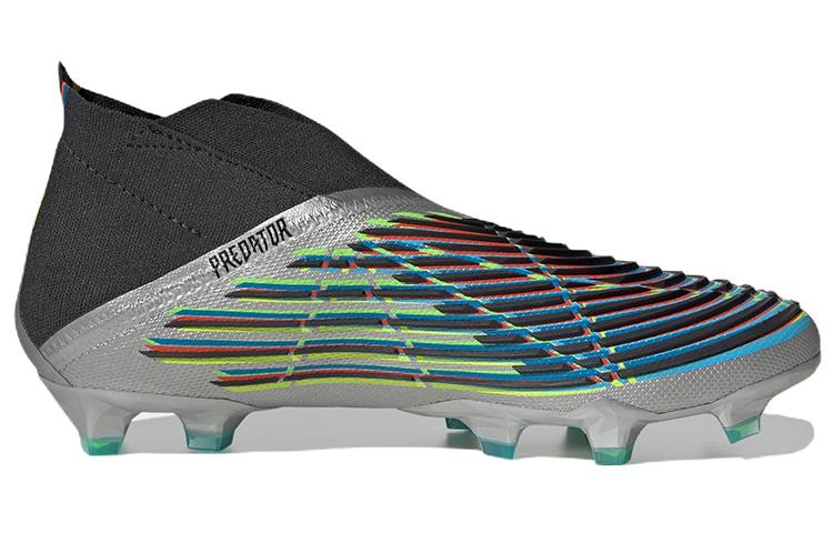 adidas Predator Edge+ FG 'Серебристый Металлик Черный' HR1560