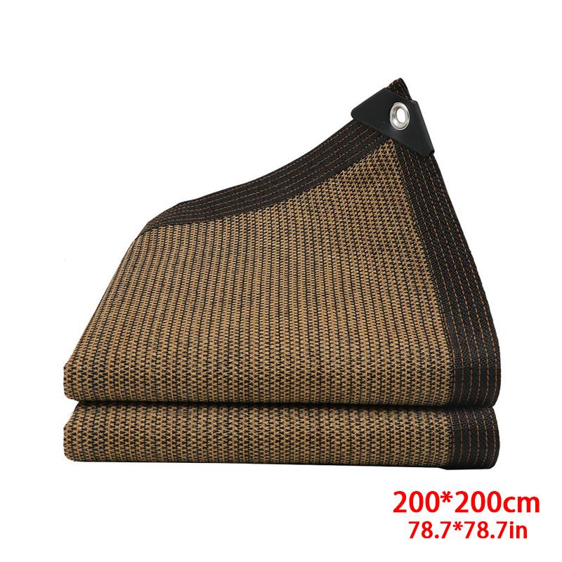 98% затеняющий садовый солнцезащитный козырек от солнца, парус, кофе, солнцезащитный козырек, сетчатый навес, теневая сетка