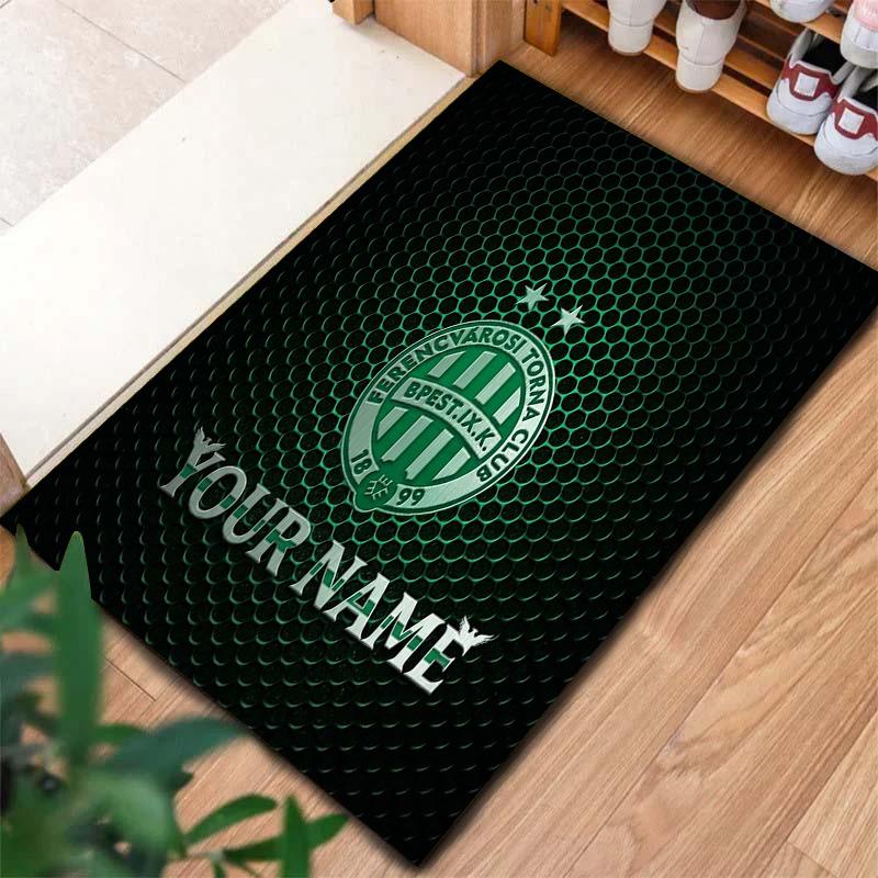 Green Eagle Crest Custom Name Carpet Rug For Living Room Bedroom Home Sofa Decoration Kids Play Nonslip Floor Mat