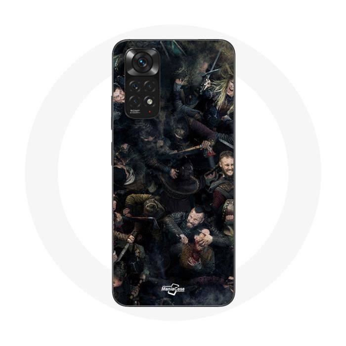 Coque pour Xiaomi Redmi Note 11 4G Vikings Teaser Saison 6 Affiche Personnages Art