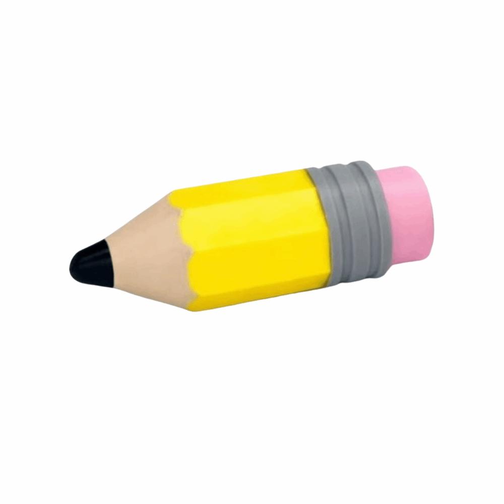 Creative Finger Button Pendant Pencil Shape Finger Button Toys Bag Pendant