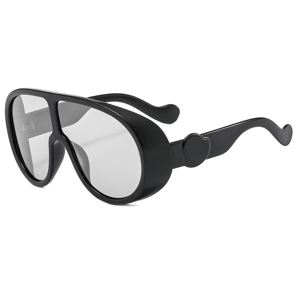 Панк Солнцезащитные очки мужские Преувеличенные очки с большой оправой солнцезащитные очки Мужские Женские крутые солнцезащитные очки