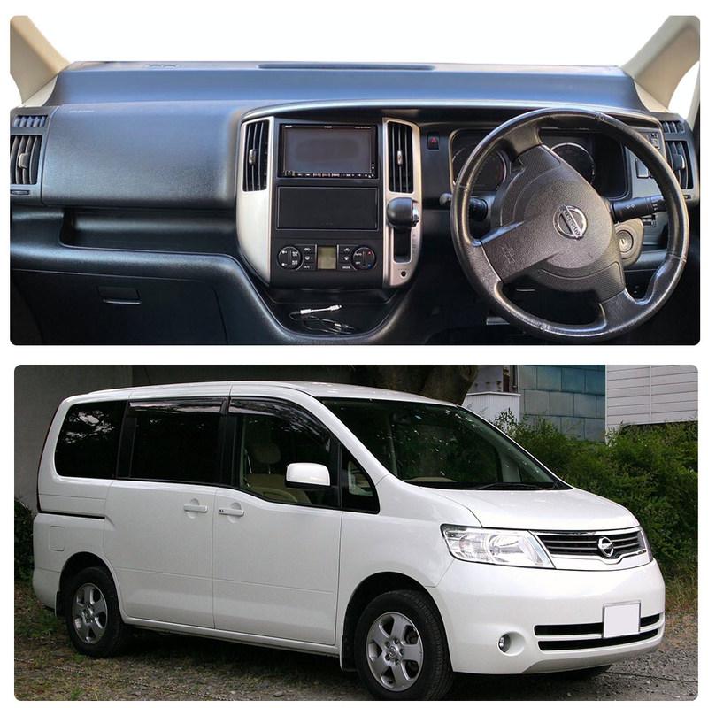 Противоскользящий коврик-чехол на приборную панель автомобиля для Nissan Serena Suzuki Landy 2005~2010 Защитный коврик на панель аксессуары