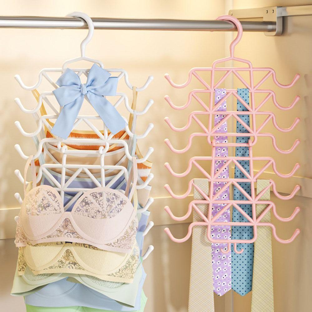 Multi-Layer Underwear Hanger Sturdy Scarf Rack Traceless Bra Hanger Home Storage