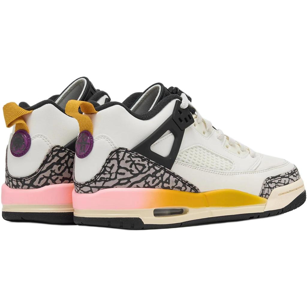 Jordan Spizike Classic Универсальные Низкие Детские Баскетбольные Кроссовки Белые Унисекс FQ3950-107