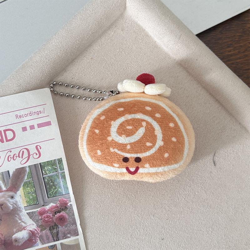 Мультяшный забавный плюшевый брелок милый креативный гамбургер хлеб кукла кулон брелок изысканный кавайный рюкзак украшение подарки