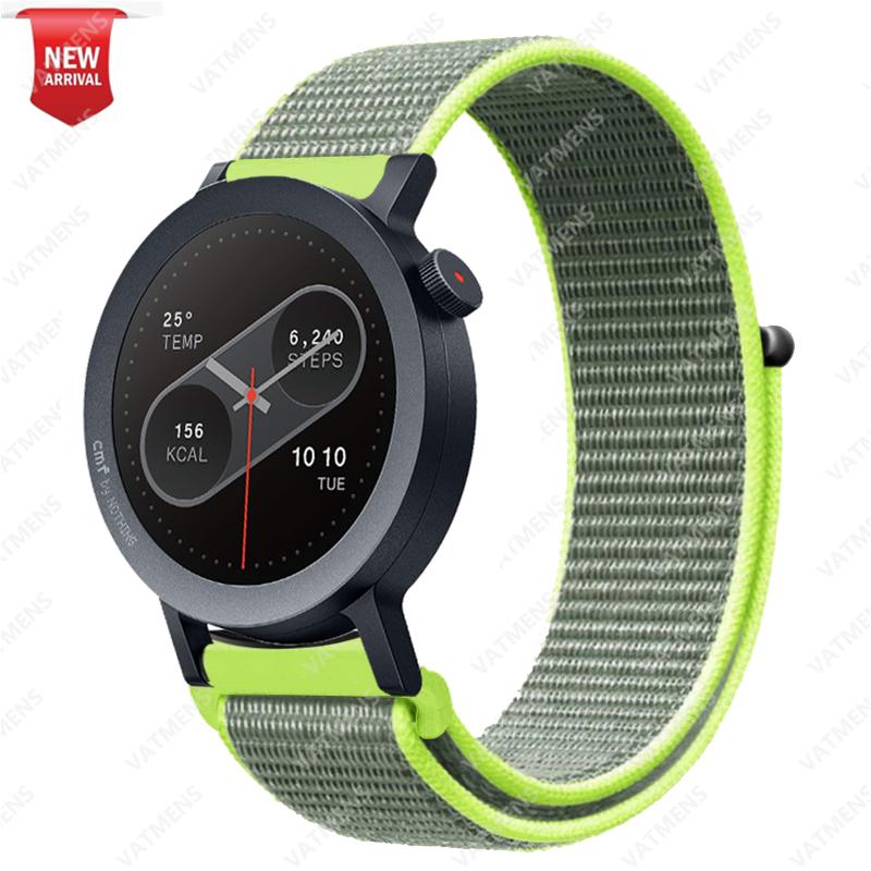 Ремешок для смарт-часов CMF Watch Pro 2, сменный браслет, нейлоновый спортивный ремешок-петля, ремешок для CMF Watch Pro 2