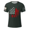 Men's Independence Day Printed T-Shirt Men's Loose Casual Short Sleeve Top