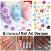 3D Acrylic Nail Decor Kawaii Nail Supplies New Flower Nail Art Charms  DIY