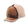 Winter Ear Flap Hat for Outdoor Sport Thicken Skull Caps Windproof Hiking Skiing Caps Headwear Thicken Sheepskin Wool Hat