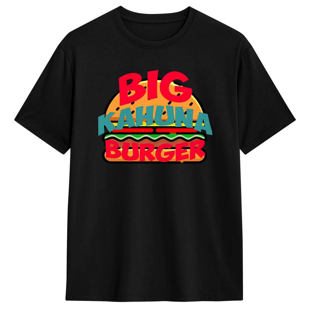 Novelty The Big Kahuna Burger T Shirt Unisexs Cotton Short Sleeve  Oneck Summer Tops Shirts