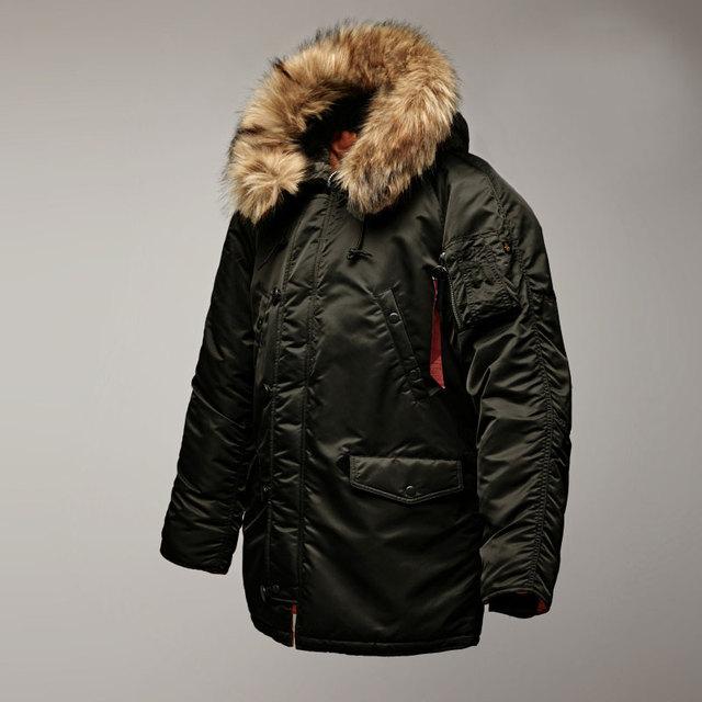 Men 'S Winter Jacket Classic Parka For Extreme Cold Weather Waterproof Removable Faux Fur Around Hood