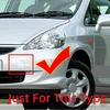 Автомобильная передняя крышка-заглушка буксировочного крюка для Honda Fit Jazz GD GD1 GD3 2003 2004 2005 2006 2007 2008 Заглушка буксировочного крюка
