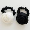 J.Lauren Silk Big Rose Slim Hair Tie H01176
