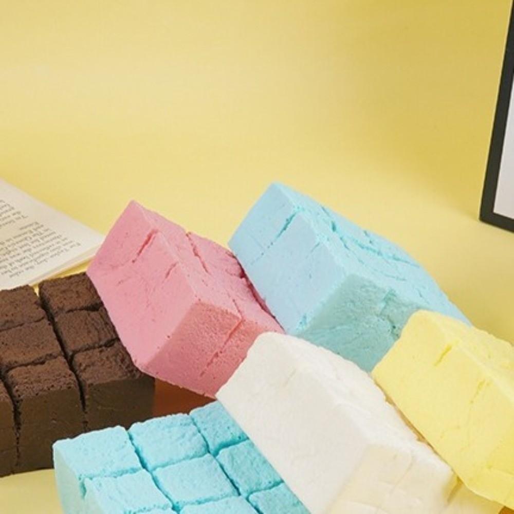 Sticky Bag Chocolate Cake Prank Toy Wet And Soft Texture Slow Rebound Toast Toy Stress Relief
