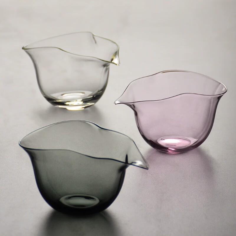 Diller Pink Gourd Glass Tea Pitcher