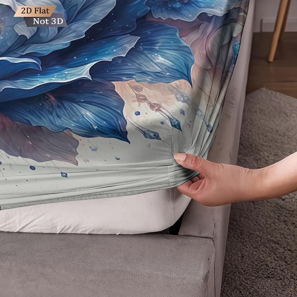 3 шт. Комплект бесшовных простыней с принтом Святой Девы Марии, несколько размеров, покрывала, украшения для спальни, мягкие, можно стирать в машине