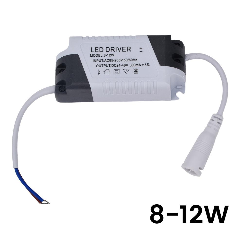 LED Driver Constant Current AC 85-265V 1-3W 4-7W 8-12W 12-18W 18-25W Connector Power Supply Adapter Transformer for Panel Light