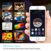 Светодиодная интеллектуальная лампочка E14 RGB Bluetooth 220 В свечные хрустальные лампы с регулируемой яркостью управления через приложение для умного дома, спальни, гостиной