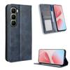 For Infinix Hot 60 Pro 4G Leather Case Wallet Stand Retro Texture Phone Cover